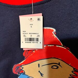 Women's Navy Blue Graphic Sweatshirt